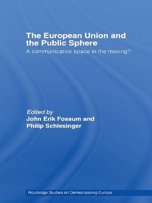 cover image of The European Union and the Public Sphere